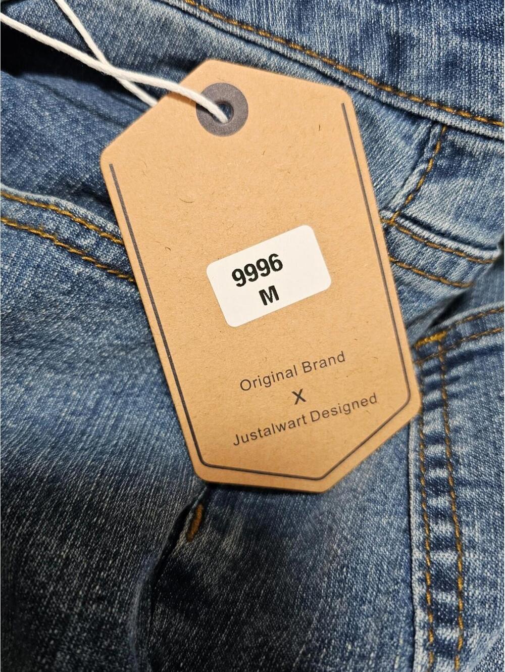 BNWT New Women's Justalwart Denim Jeans Pants Size Medium Blue Flare Stretchy - Picture 5 of 14